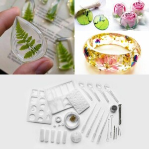 GLUESY®Handgefertigtes Kristall Leimform Set (83 Stück)