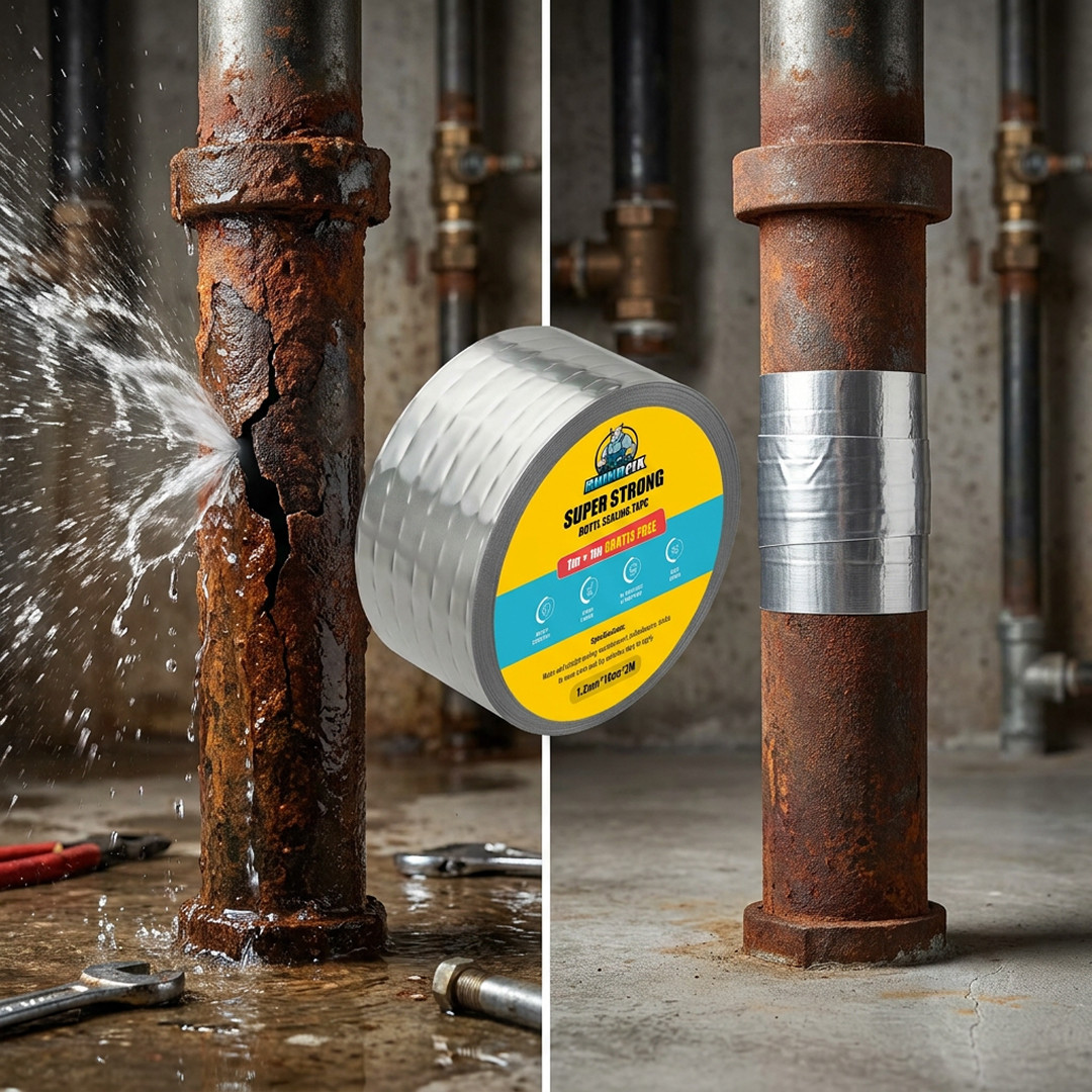 RHINOFIX – Superstarkes Butyl-Dichtungsband (1m + 1m GRATIS) – Bild 2