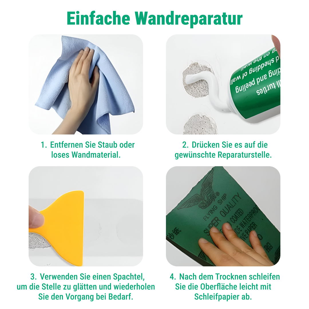 WALLMENDR® WUNDERBARE WASCHPASTE (1+1 gratis) – Bild 4