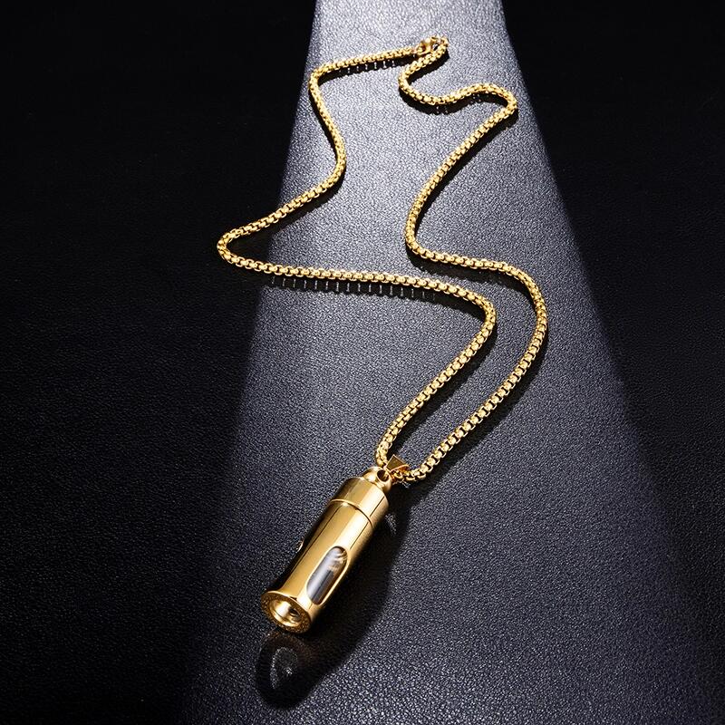 PARFÜM FLASCHE HALSKETTE