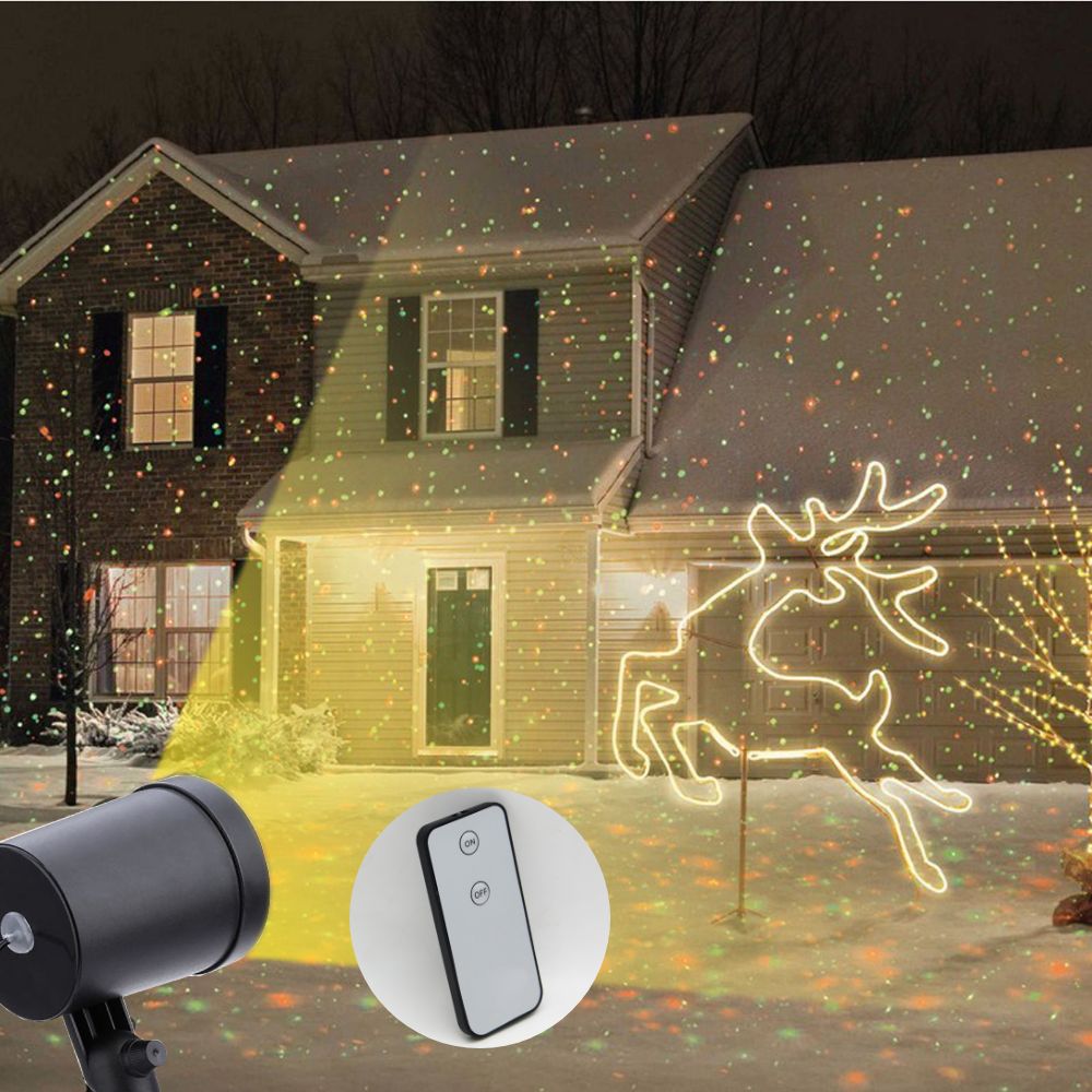 Weihnachtsbeleuchtung Laserprojektor