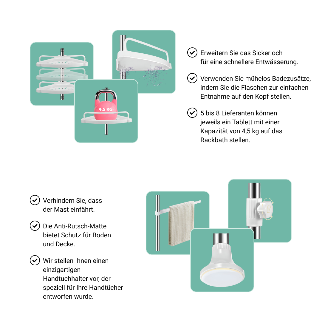 RACKBATH® DAS ENDE IHRES KLEINEN UND ÜBERFÜLLTEN BADEZIMMERS – Bild 2