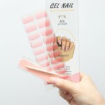 Farbverlauf rosa mit goldenem Streifen