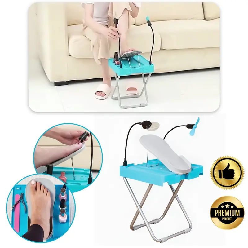 NailEase ™ - Tragbare Nagelpflegestation