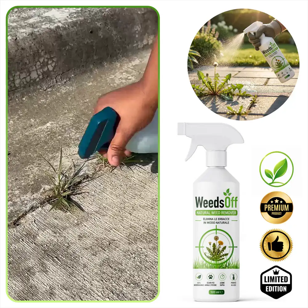 WeedsOff – Natürlicher Unkrautvernichter Spray