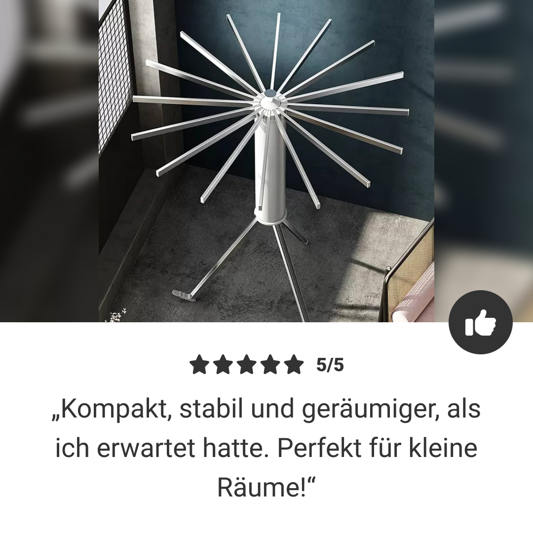 VIRELLO™ - Faltbarer Oktopus-Wäscheständer – Bild 7