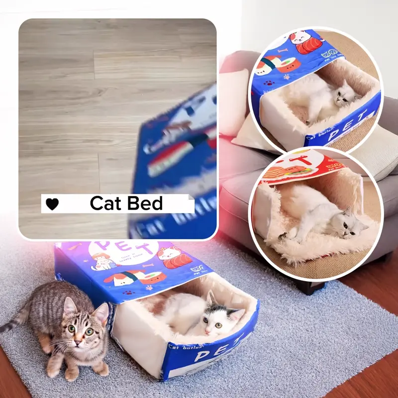 CozyNest - Premium-Bett für Tiere